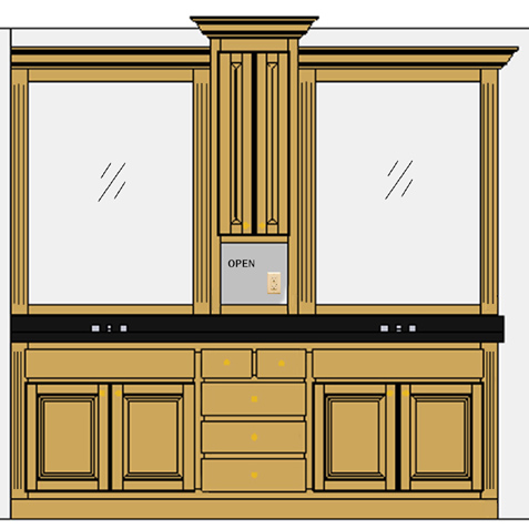Master Vanity Design Concept